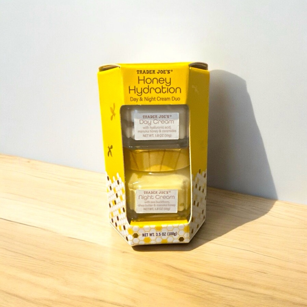 Trader Joe’s Honey Hydration Day & Night Cream Duo | 3.5 oz Set